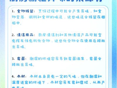 去除厨房异味小技巧，天然环保，快速去味不残留
