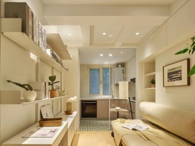 小户型空间利用技巧：照明与智能感应二合一省空间