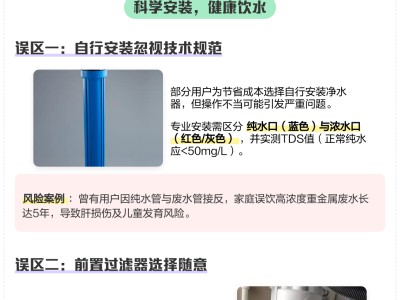 家用净水器不是“万能的”，这些误区，很多人都踩过