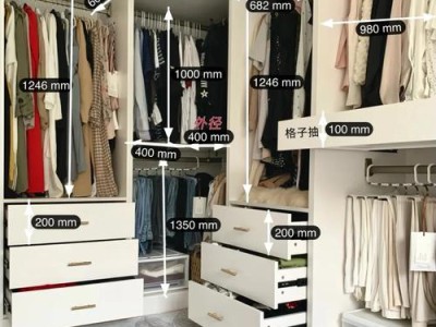 衣帽间整理技巧：智能照明加持，找衣效率翻倍
